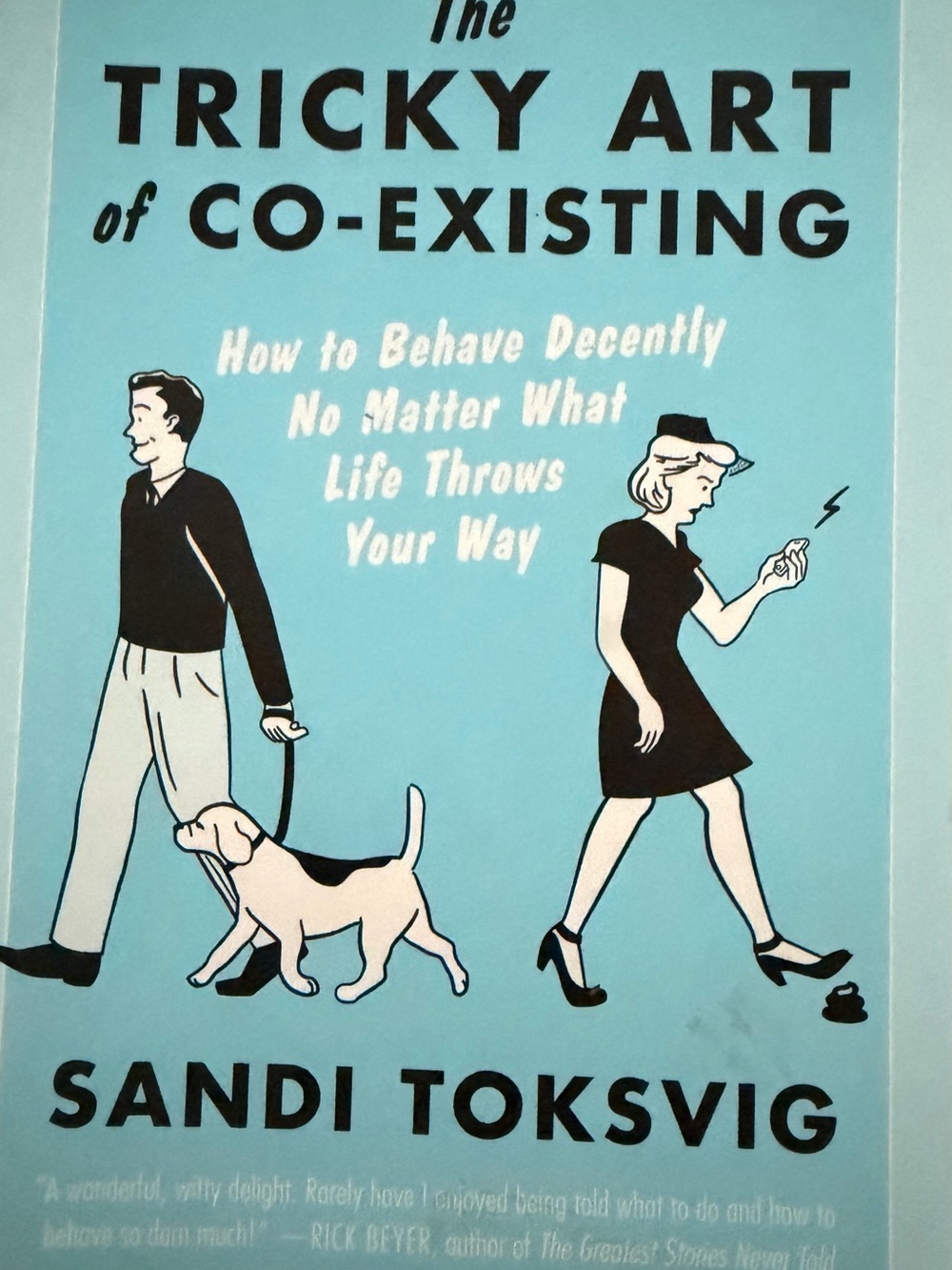 Sandi Toksvig — The Tricky Art of Co-Existing (Turquoise Cover)